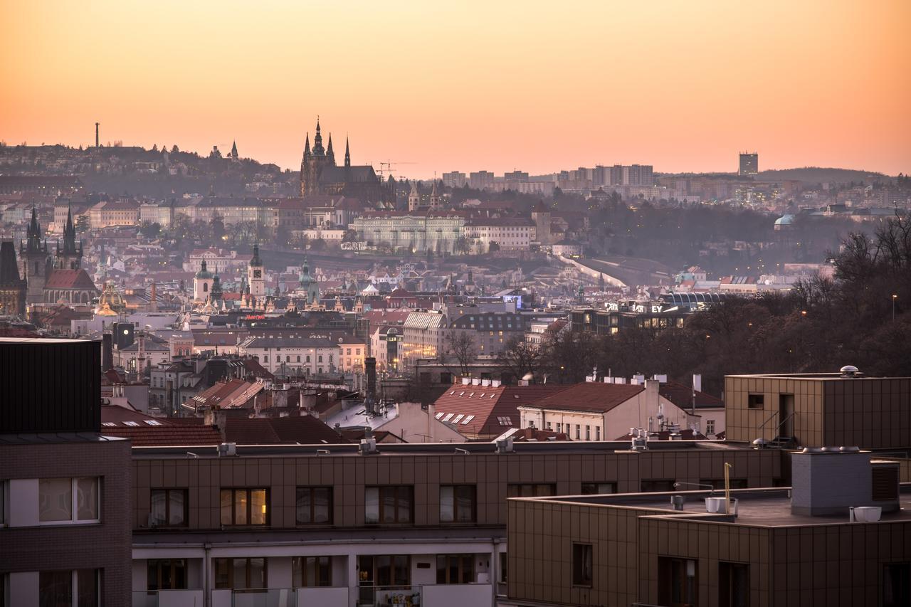 Terrace Hotel Prag Exteriör bild